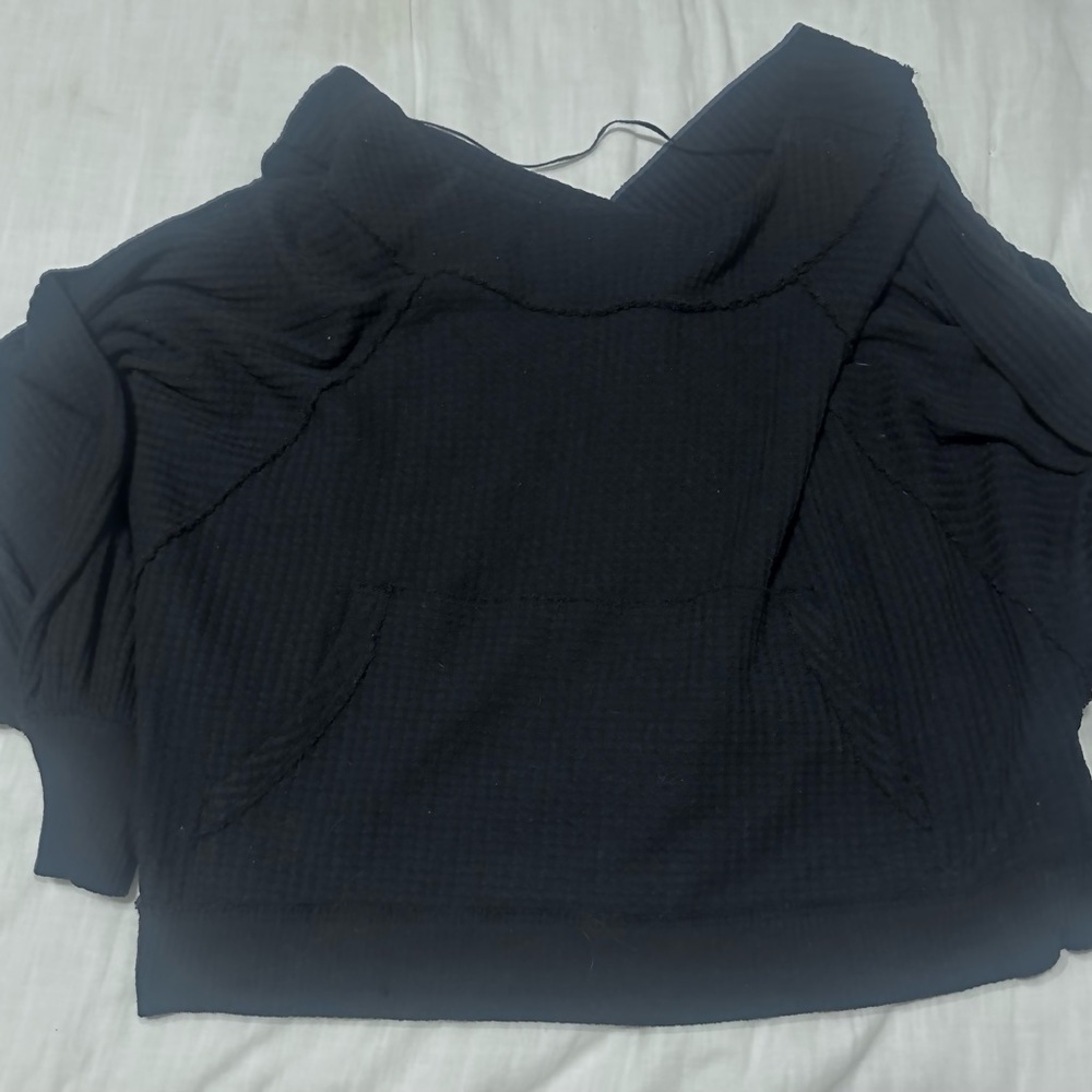 We The Free Black Long Sleeve Top